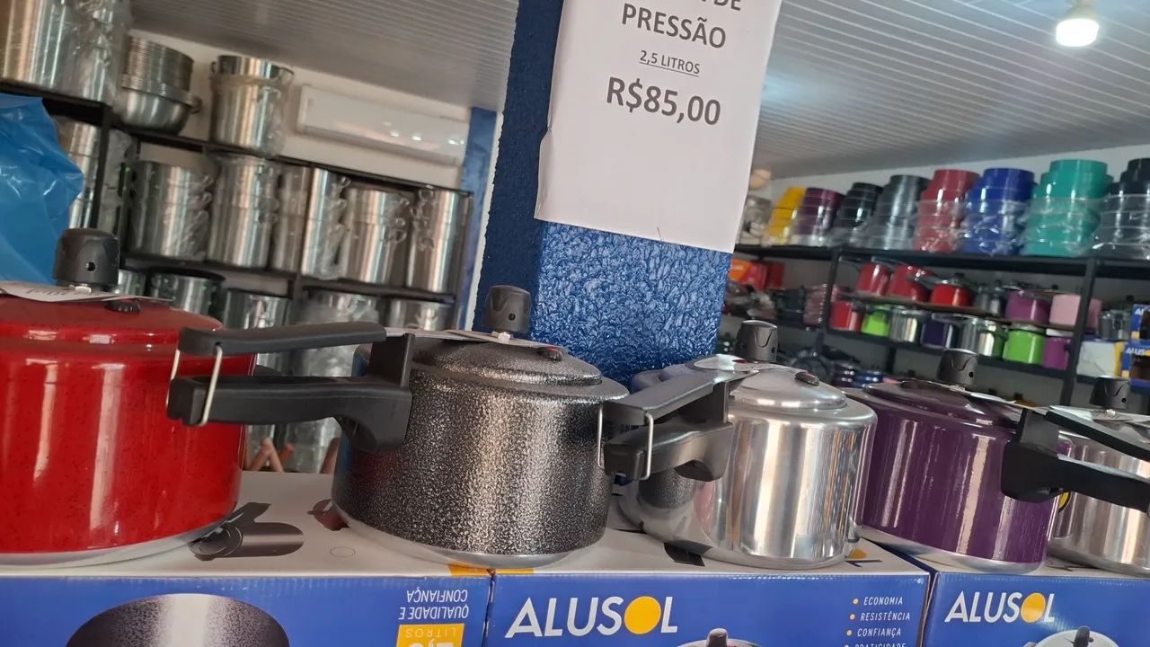 Panelas de pressão 