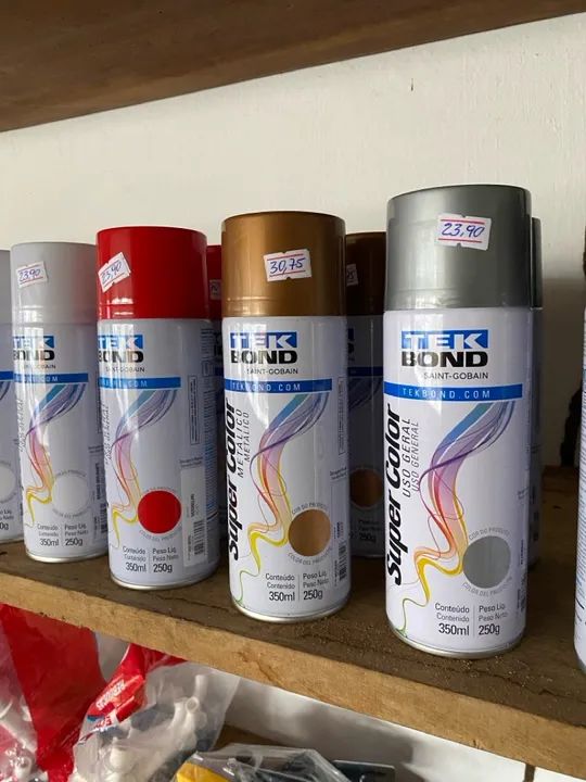 Tintas spray para pintura em geral - Power Paint e Super Color - Foto 4