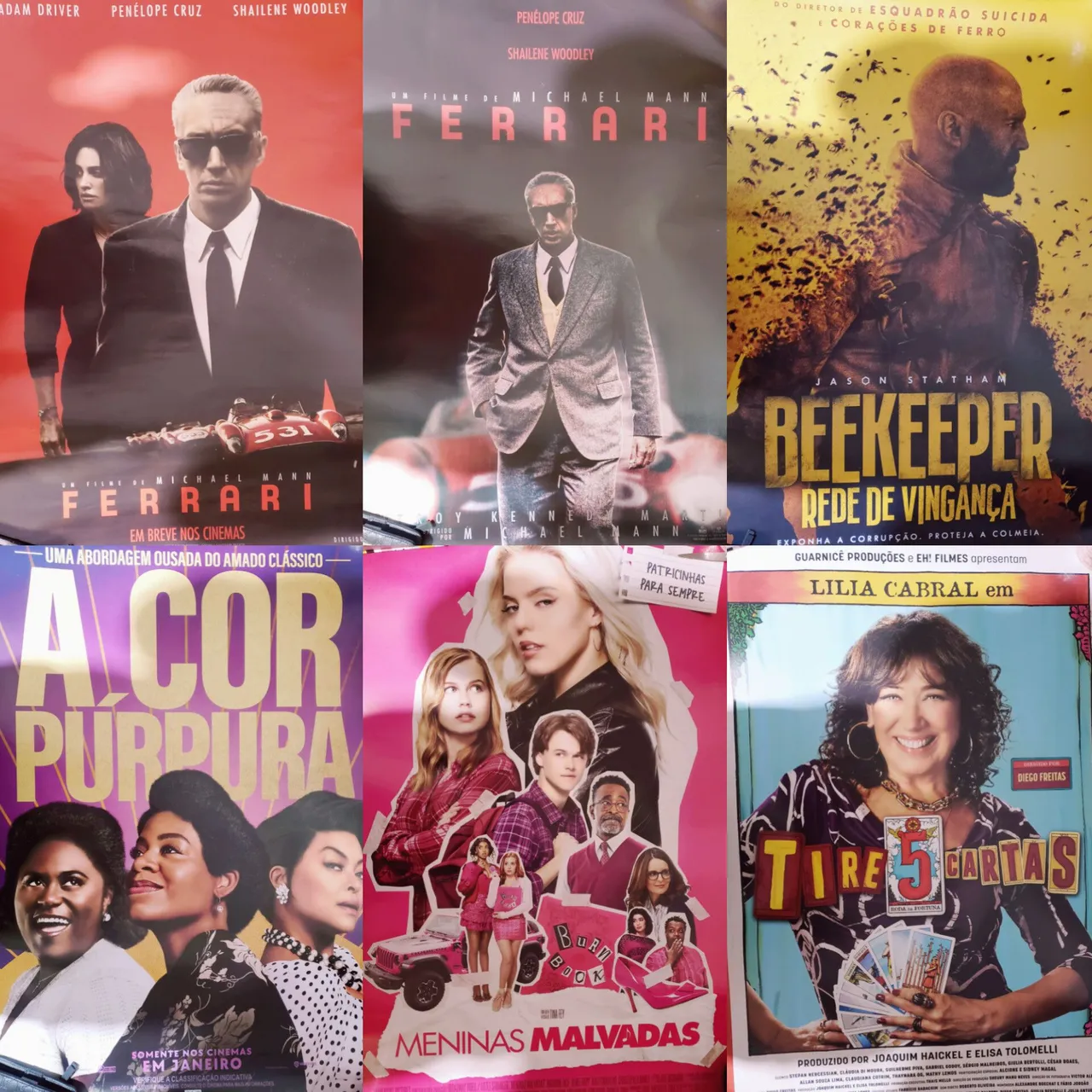 Cartazes de filmes - Cinemark