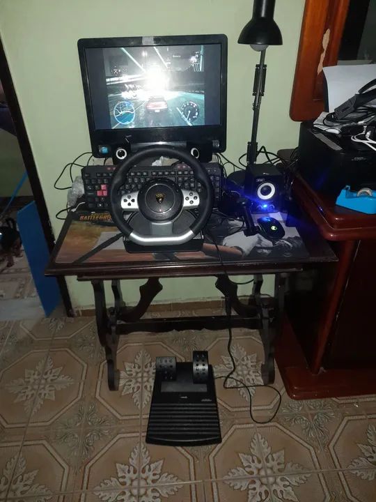 Volante Lamborghini Simulador Gamer