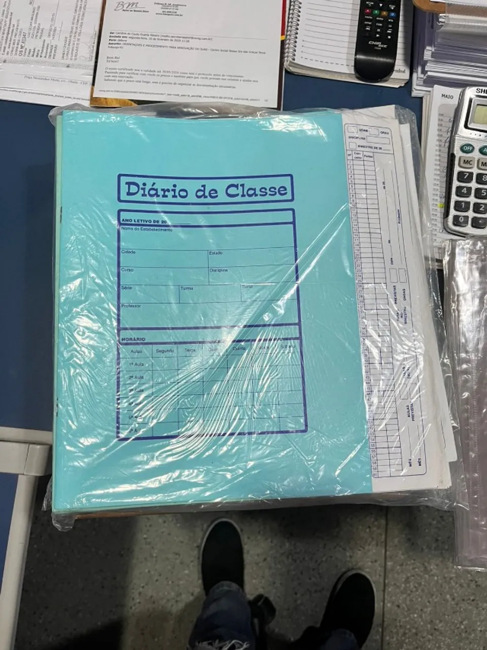 DIÁRIO DE CLASSE BIMESTRAL