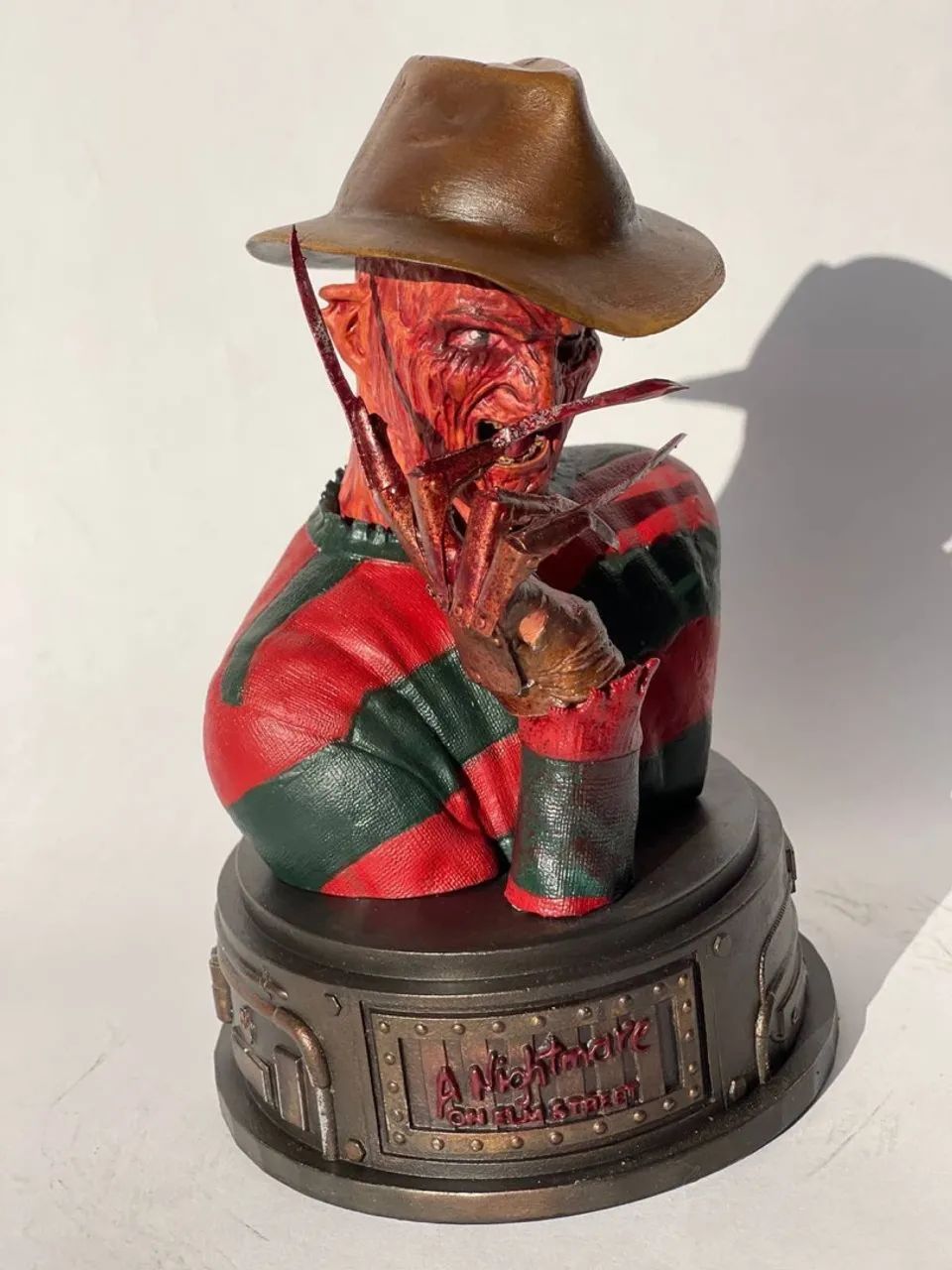 Busto Freddy Krueger - A Hora do Pesadelo