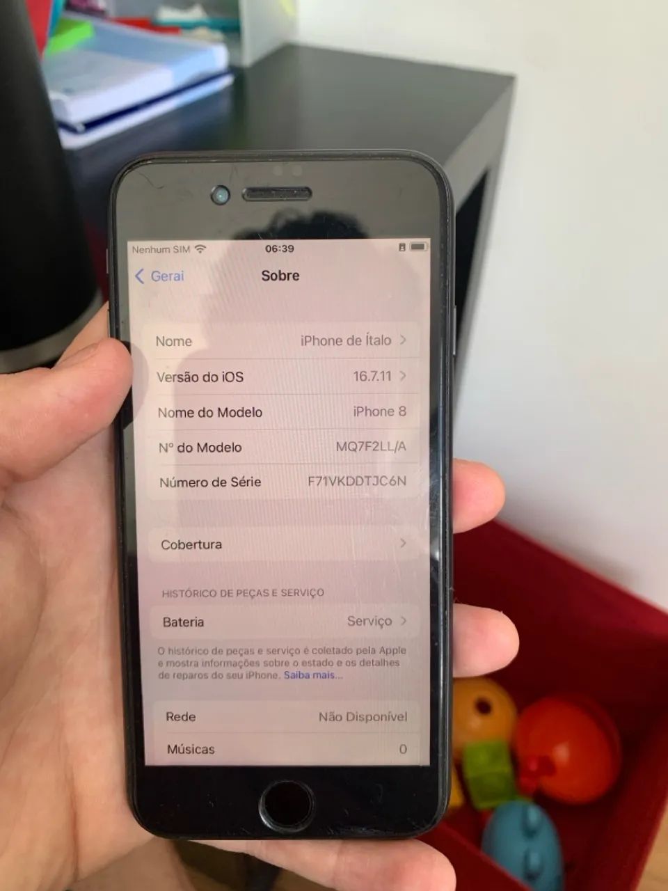 iPhone 8, 256gb, com película e capinha. - Foto 5