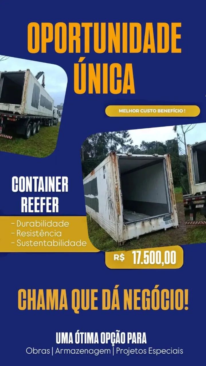 containner 12 metros Refeer 