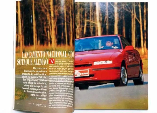 Chevrolet Calibra, Escort Cosworth, Fiat Tipo - Revista Quatro Rodas  - Foto 2