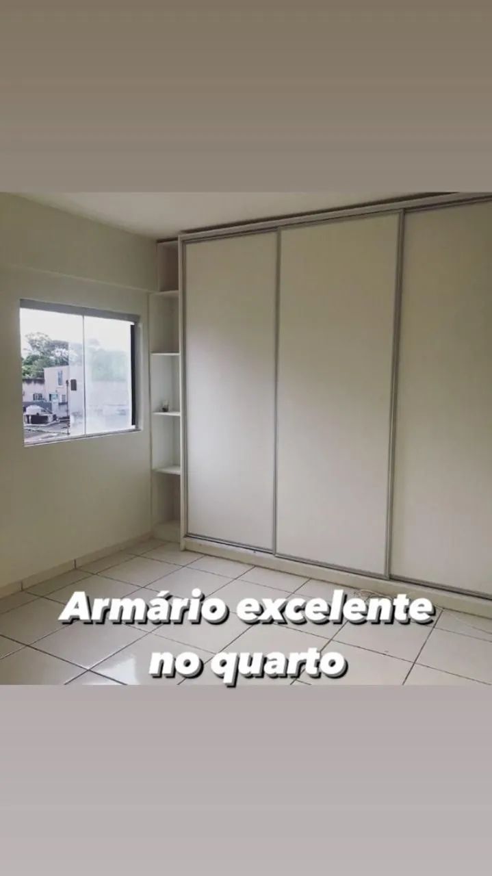 Apt. com armários planejados Guará II (Bernardo Sayão)