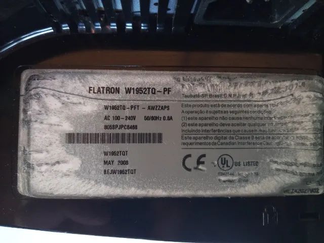 Monitor LG Flatron W1952tq 19 Preto - Foto 3