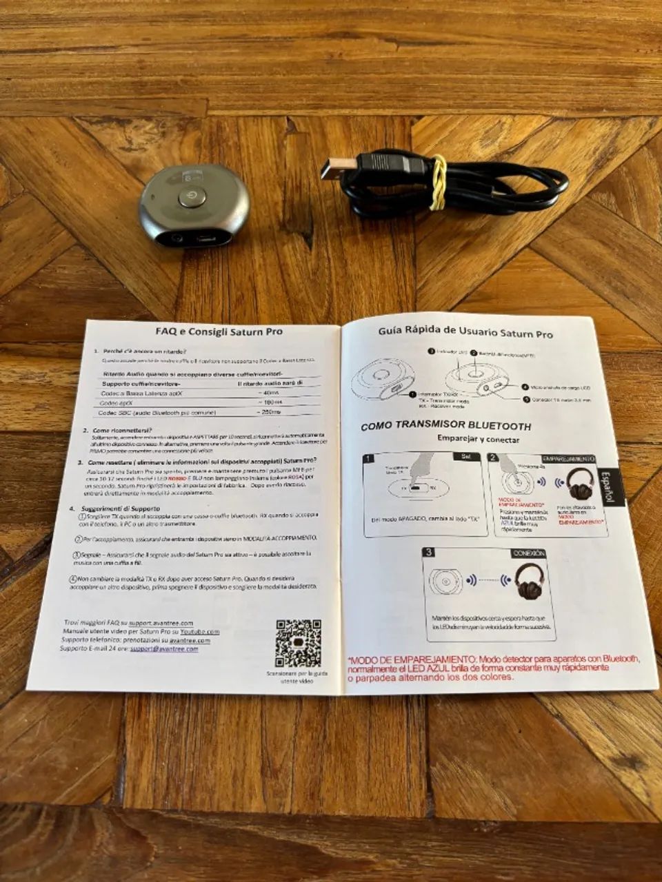 Emissor Receptor Bluetooth Avantree Saturn Pro - Foto 2