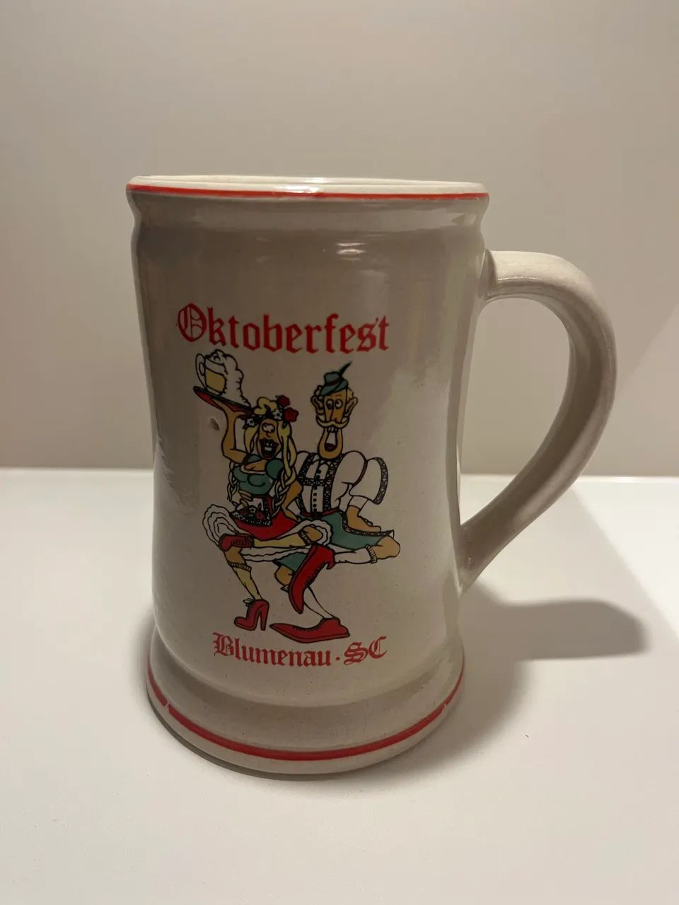 Antigo caneco Oktoberfest Blumenau 