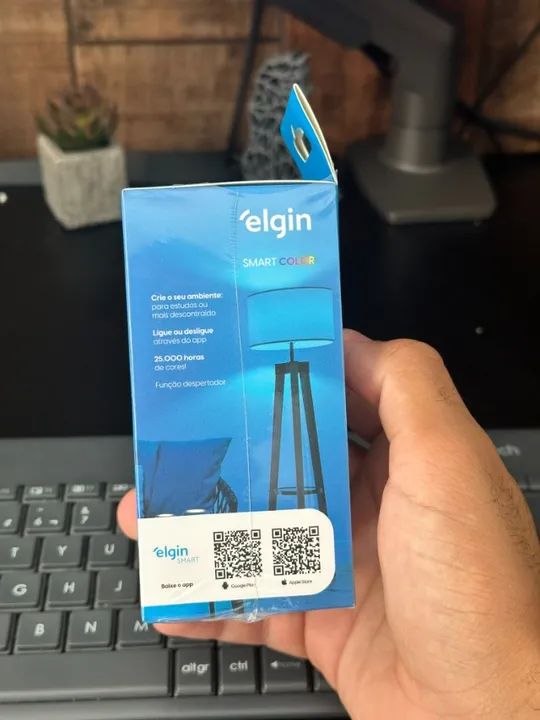 Lampada Inteligente Elgin Compativel com Alexa - Foto 5