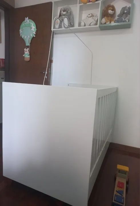 Berço de Bebê Branco - Foto 2