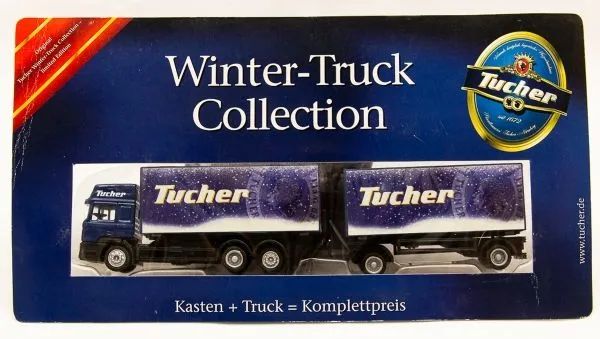 Caminhão Colecionável - Winter-Truck Collection Tucher IMPORTADO