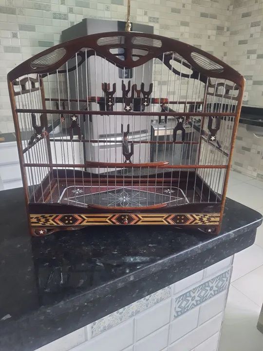 Gaiola de torneio para coleiro - Foto 5