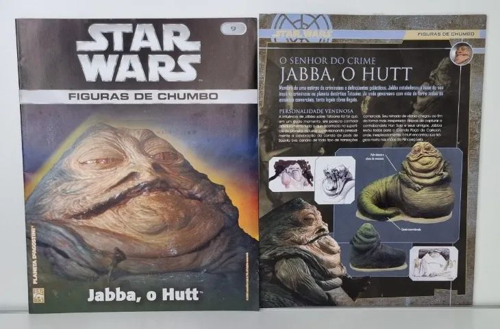 Quebra Cabeça Star Wars e Action Figure Jabba, o Hutt  - Foto 2