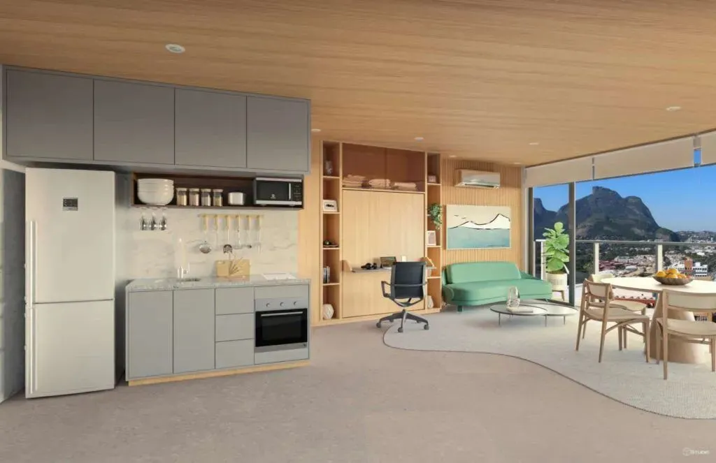 Studio com 1 quarto à venda, 40 m² por RS 611.000 - Barra da Tijuca - Rio de Janeiro-RJ