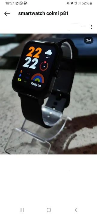 Smartwatch Colmi P81 - Novo - Foto 4