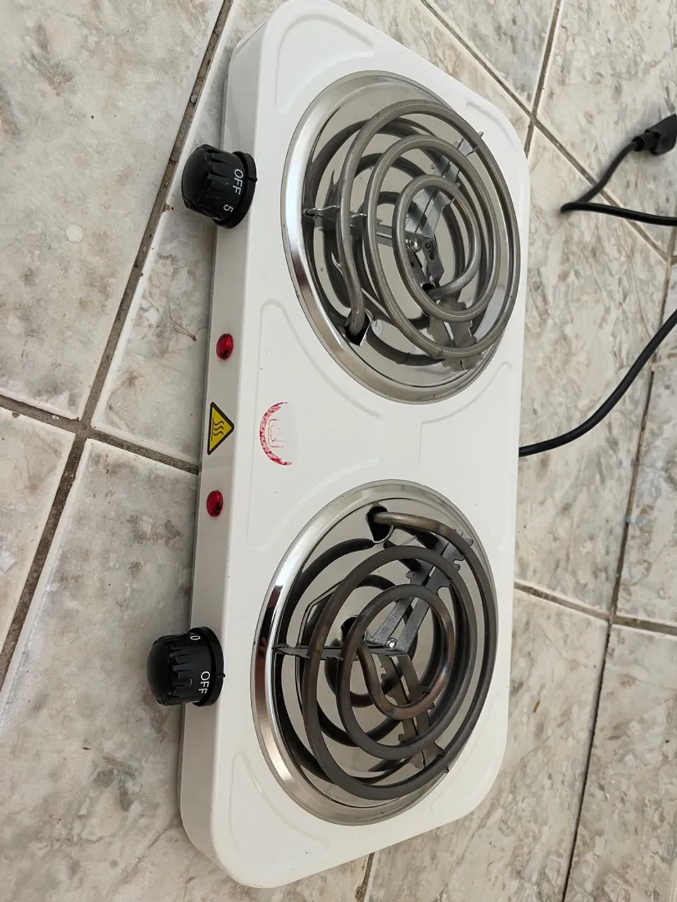 Fogão Elétrico Portátil Duplo 120w