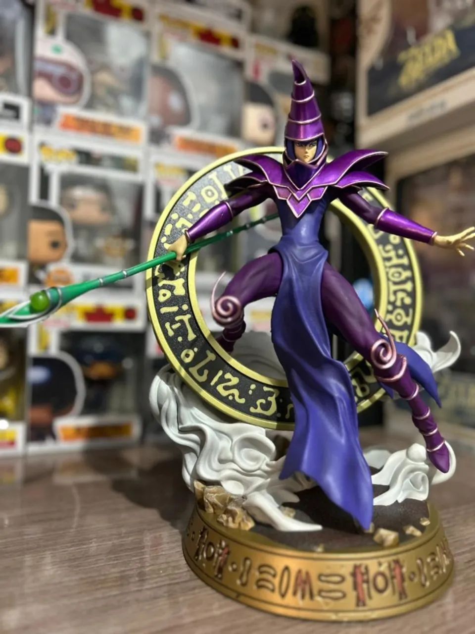 First 4 Figures Mago Negro - Dark Magician Yu Gi Oh - Foto 2