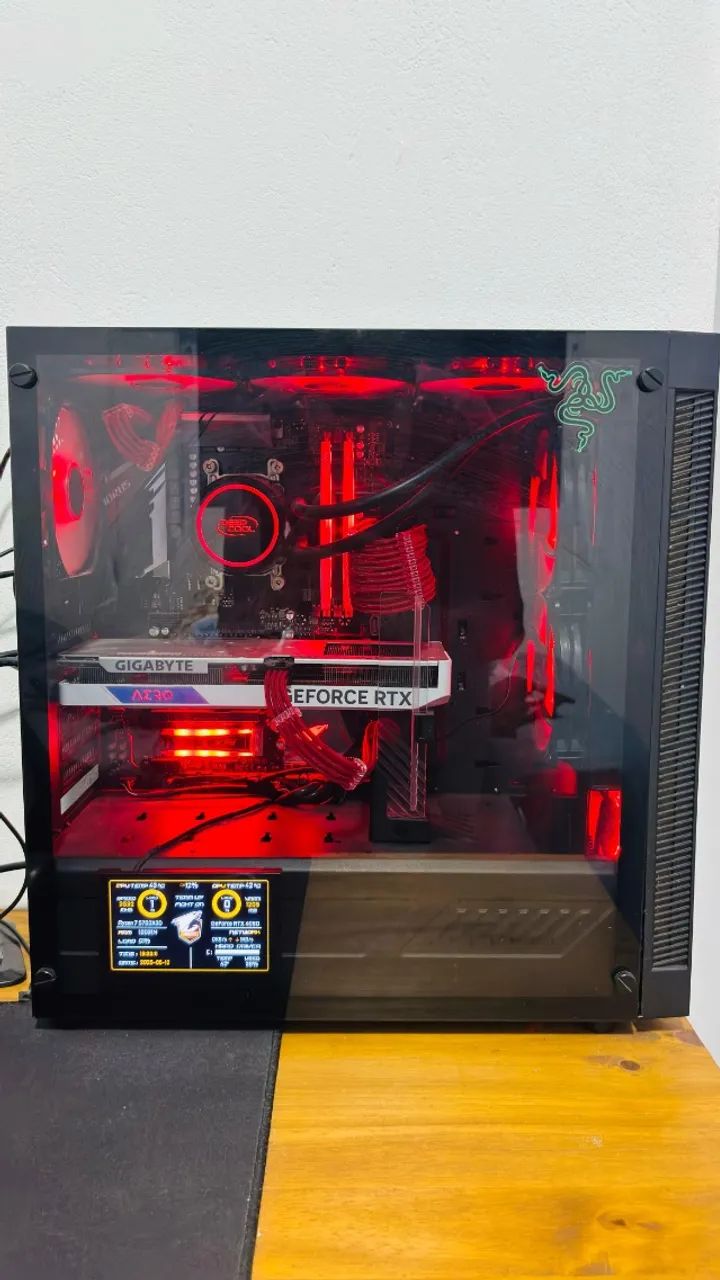 Setup Gamer Completo Ryzen 7 5700X3D + RTX 4060 + Alienware 240hz + Periféricos Premium - Foto 3