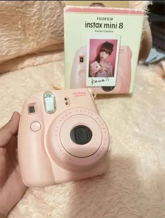 Câmera Instax Mini 8 Rosa