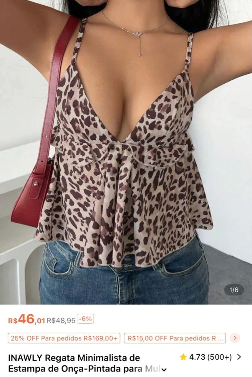 BLUSA ONÇA NOVA 