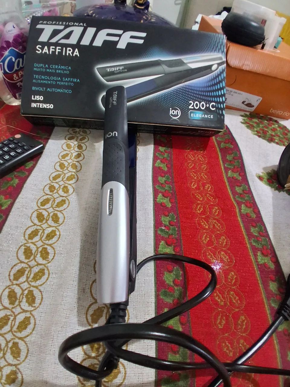 Prancha Taiff Saffira 200°C - Foto 2