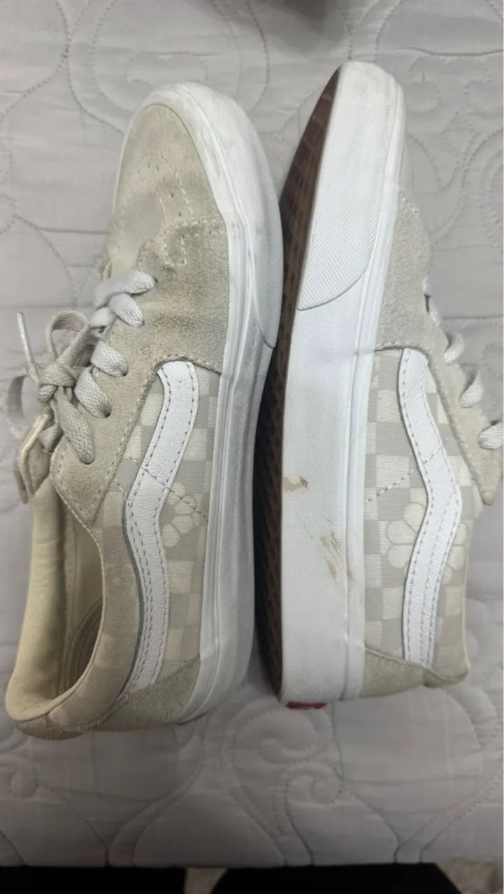 Tênis Vans Off The Wall Branco - Foto 3