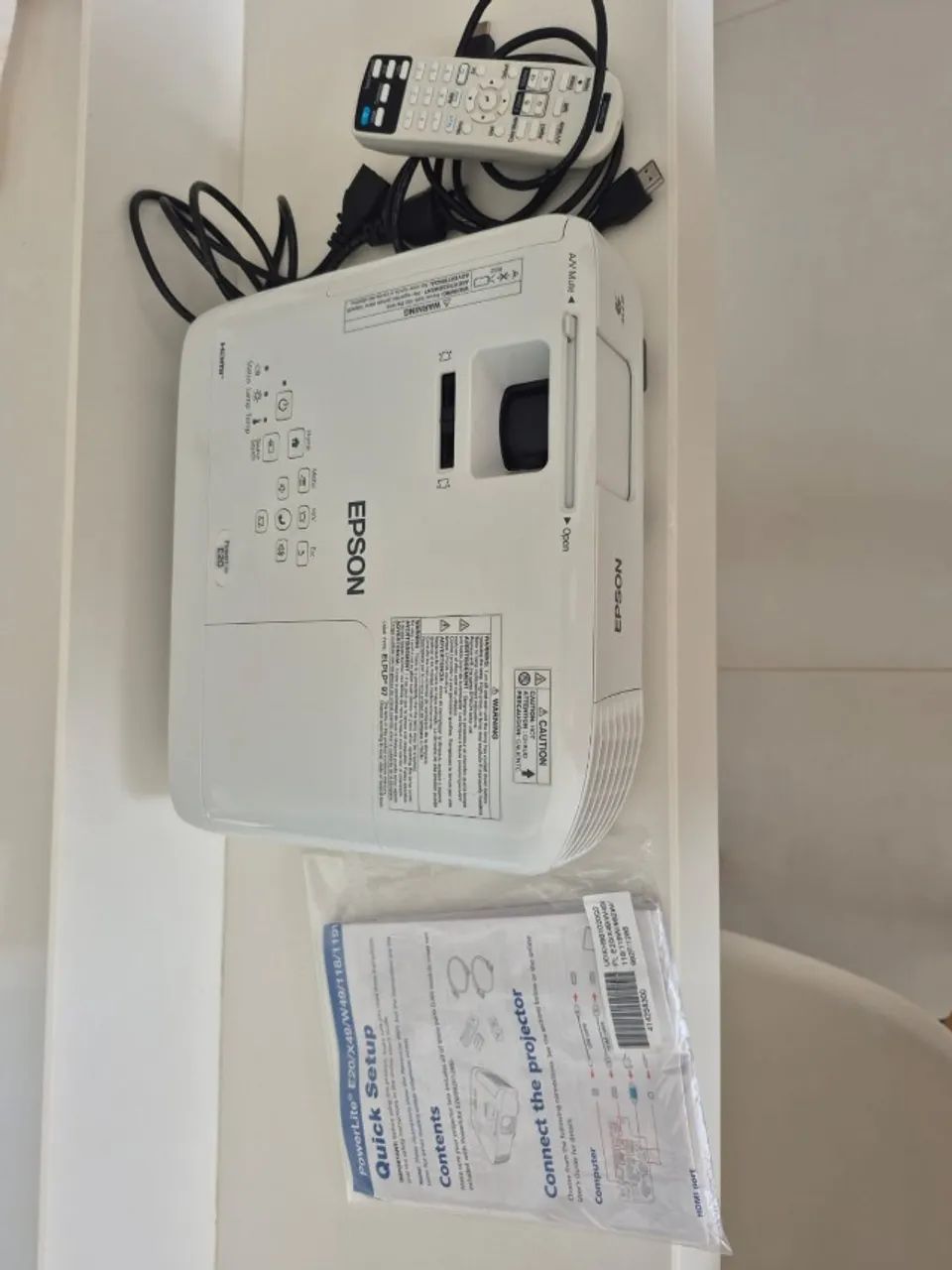 Projetor Epson Powerlite e20 - Foto 2