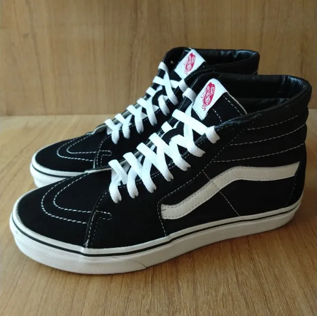 Tenis Vans Original cano alto preto
