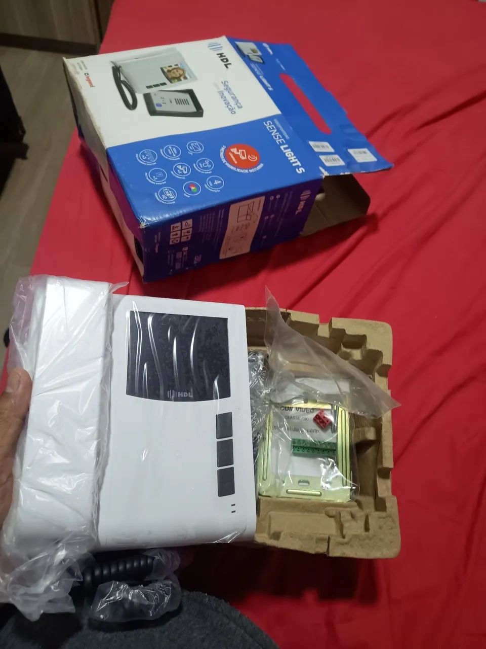 Kit Interfone com Câmera HDL Sense Lights S
