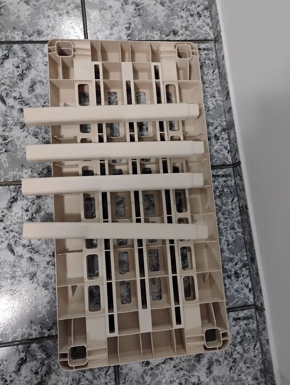 Prateleira de plástico para comércio - Foto 4