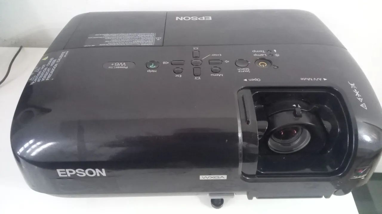 Projetor Epson w6+ hdmi/vga 1200x800(2000lumens) - Foto 5