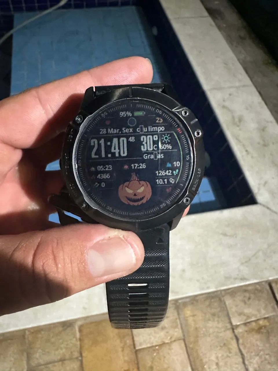 Relógio inteligente Garmin Fenix 6X - Foto 2