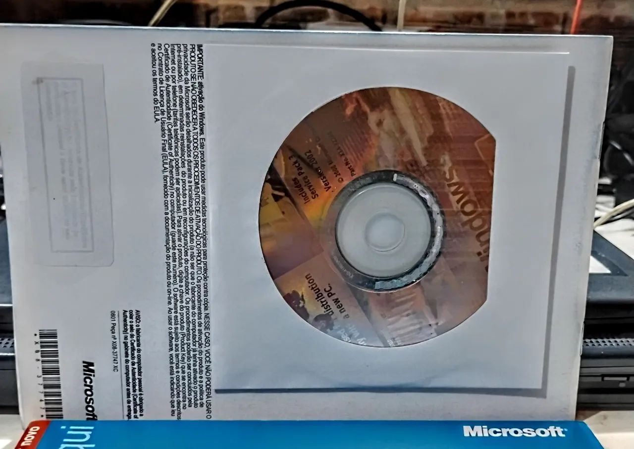 Cd windows XP - SP3. Lacrado. - Foto 2