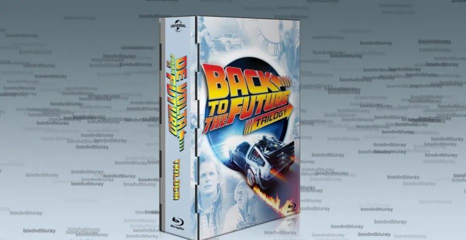 Box BluRay ''De Volta para o Futuro'' Trilogia