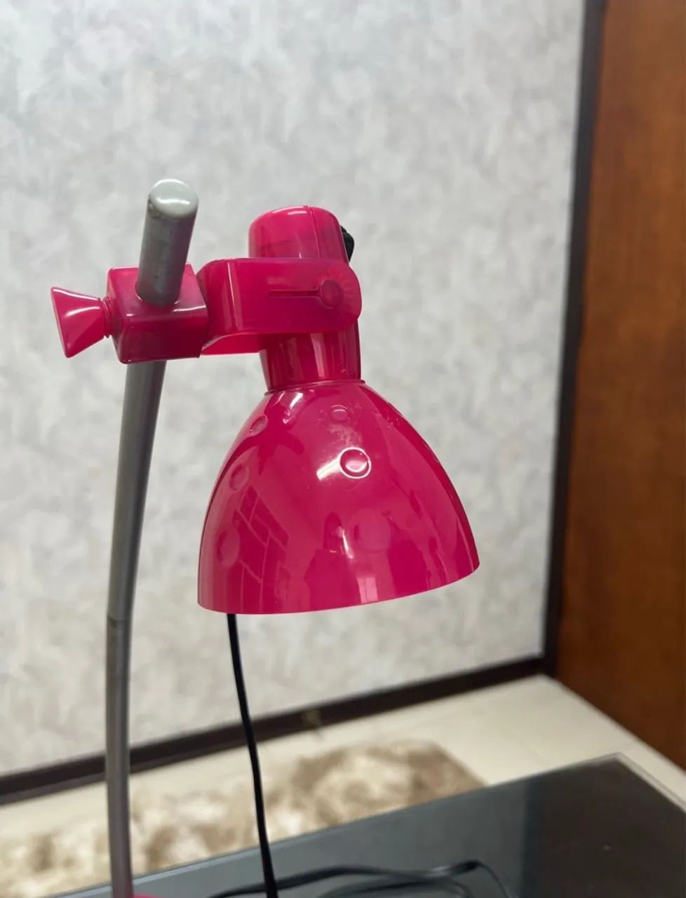 Luminária de mesa rosa pink (comprada nos EUA)