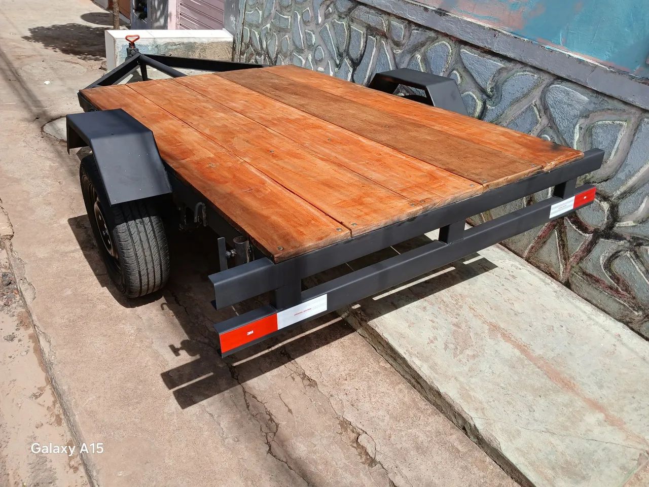 Reboque prancha reforçada nova pra som automotivo 