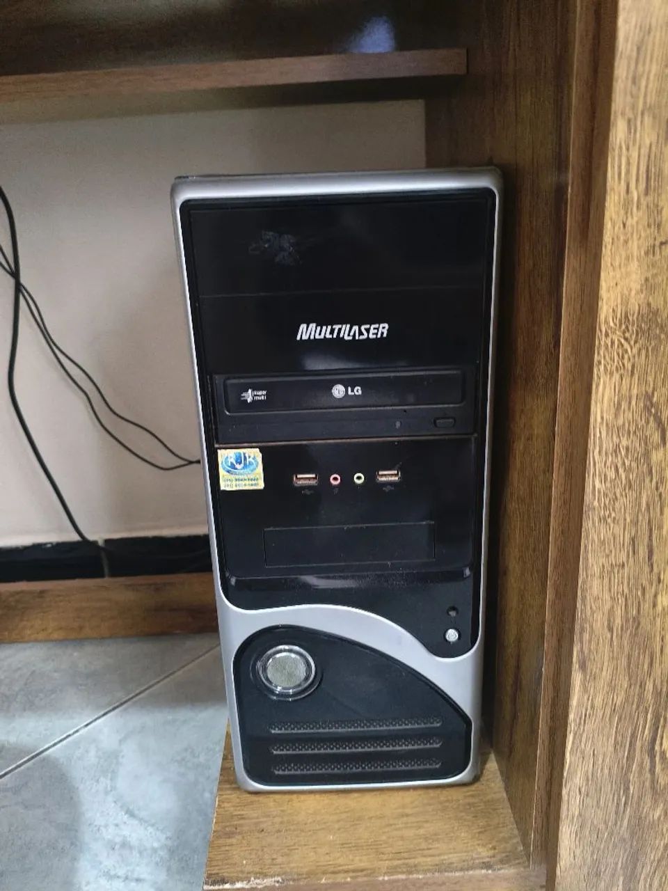 Computador de mesa C/ mesa e cadeira  - Foto 3