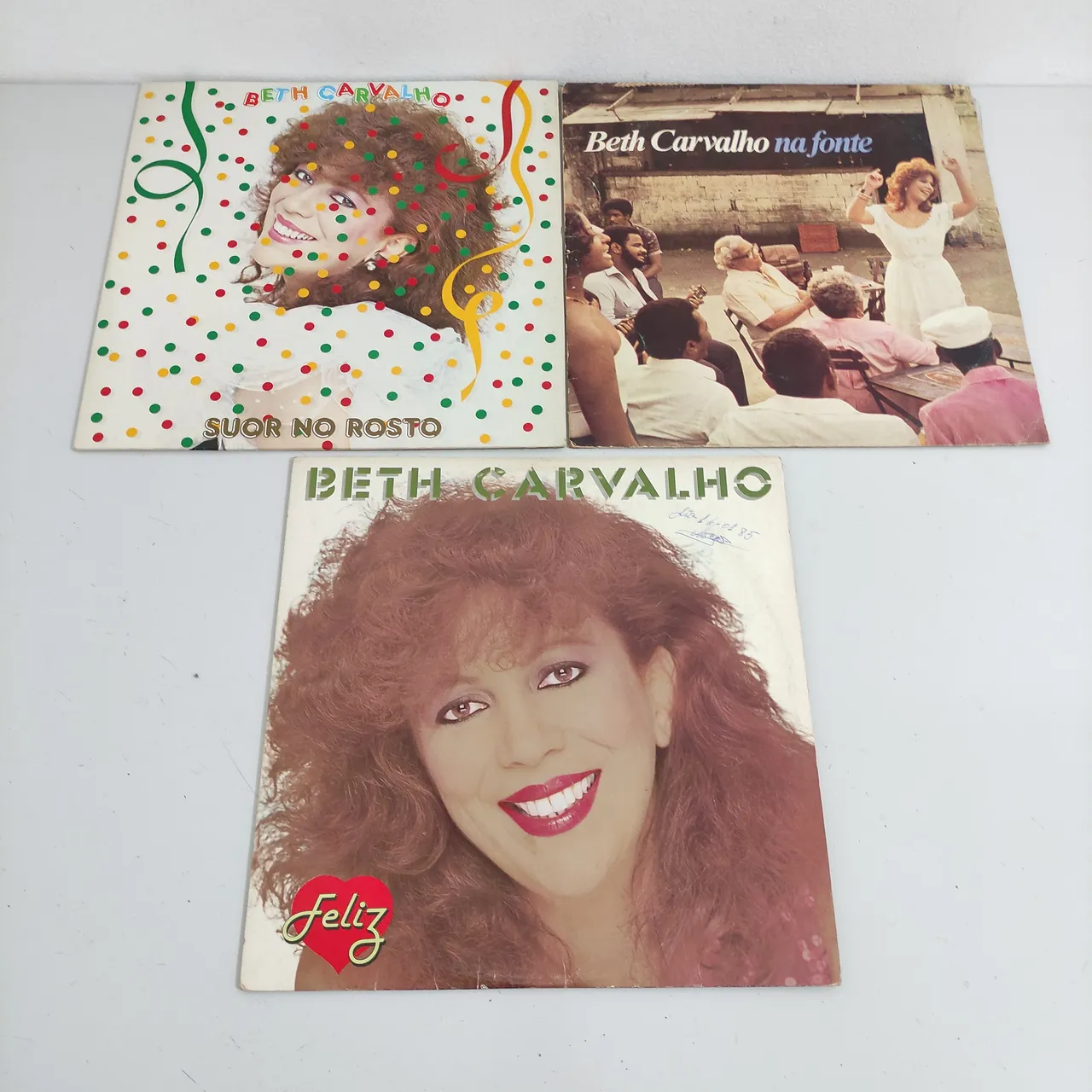 3 Discos de Vinil (LP) - Beth Carvalho