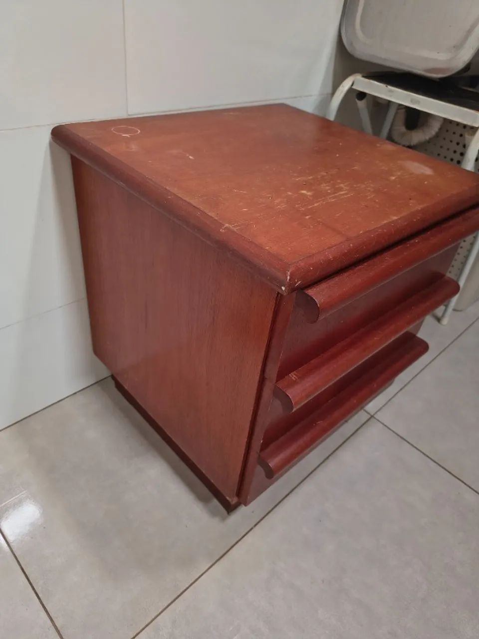 Cômoda de Madeira com 3 Gavetas - Foto 4