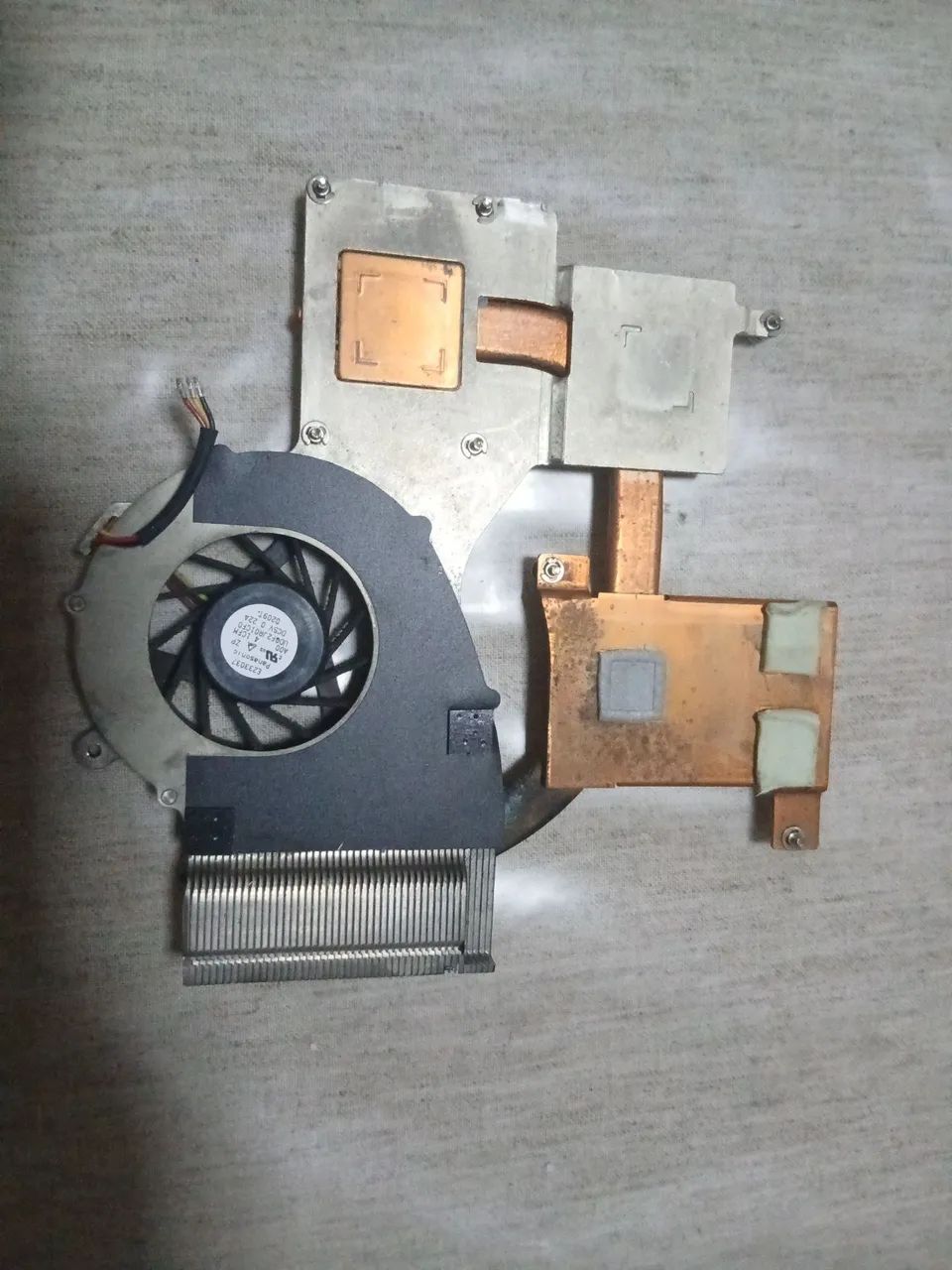 Cooler + Dissipador Notebook Dell Original Completo - Foto 2