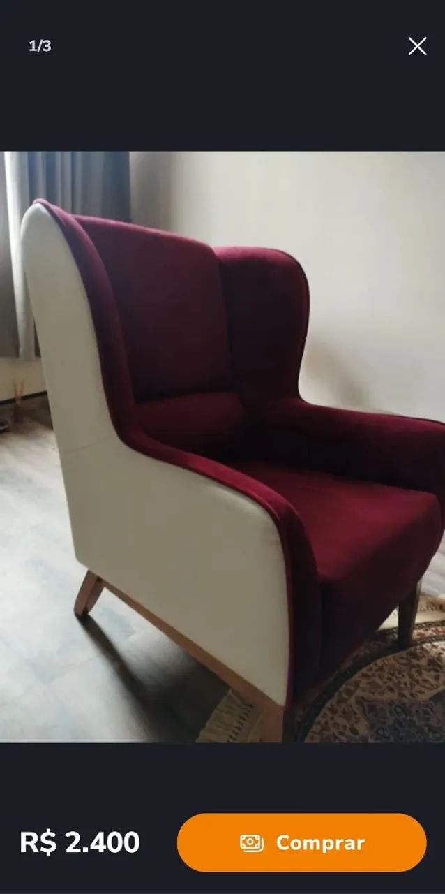 Poltronas Seminovas - dupla - Foto 2
