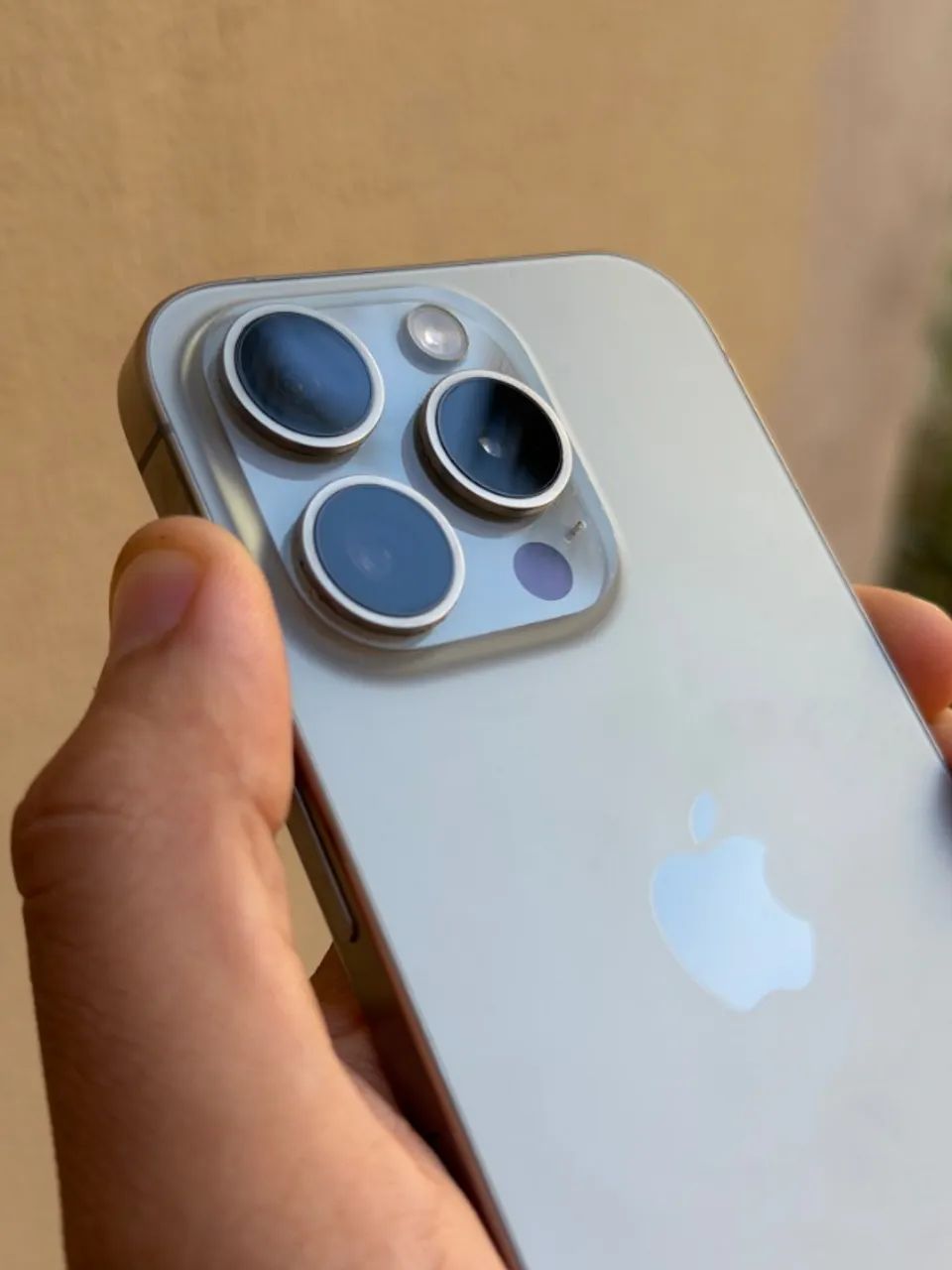 iPhone 15 Pro Titânio 128GB | Caixa, Nota e IMEI Batendo | Muito