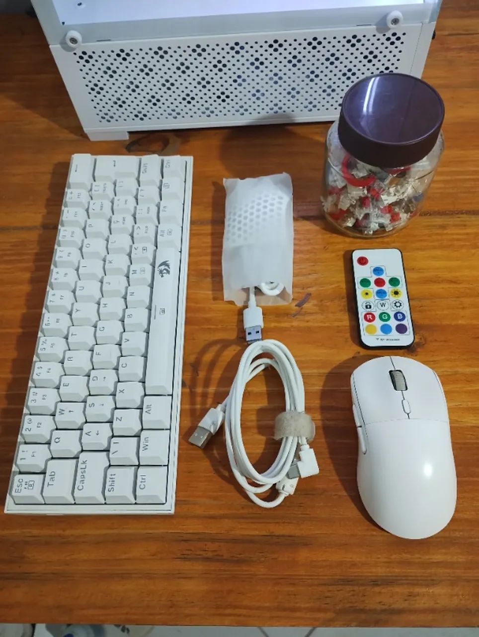 PC + MOUSE E TECLADO GAMER - Foto 2