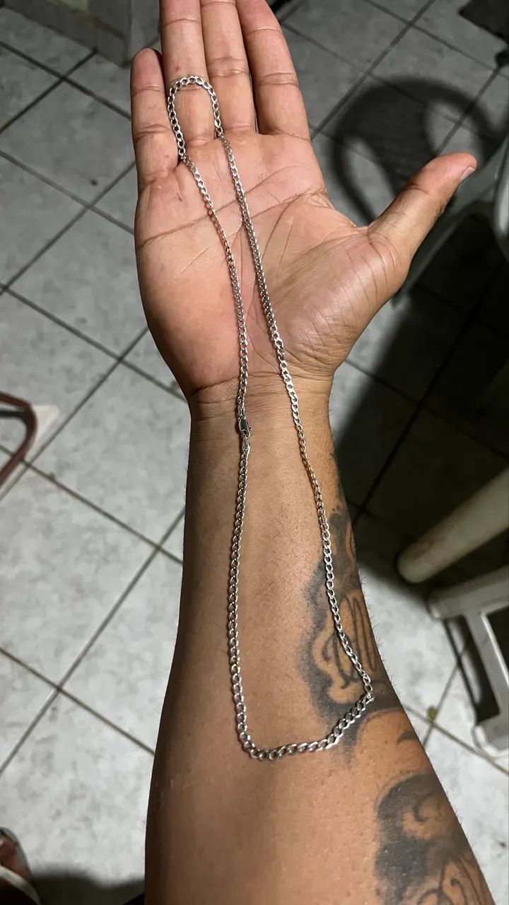 Corrente de prata 925 