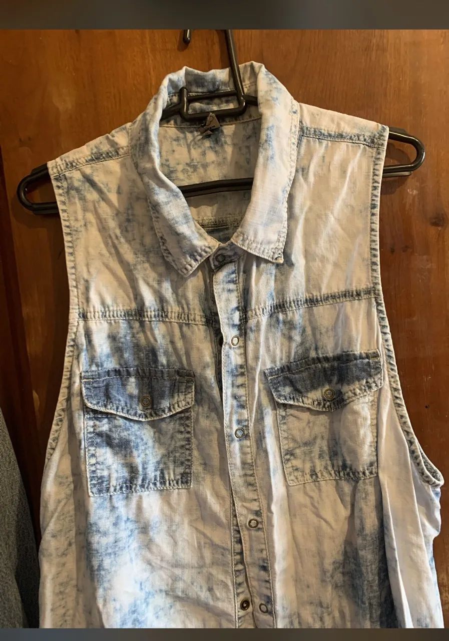 Colete farm jeans 