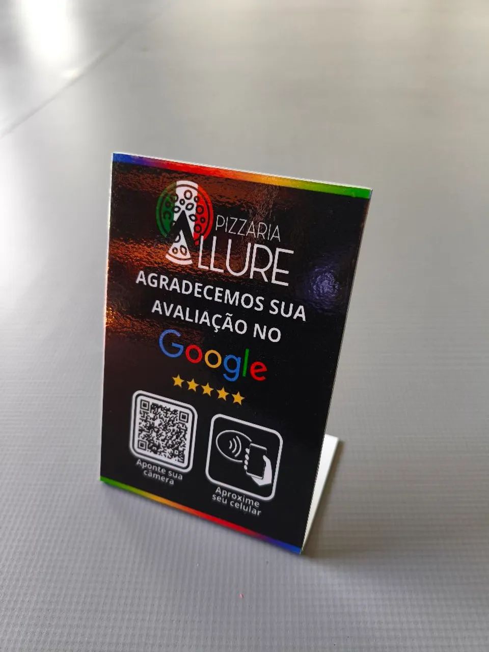 Plaquinhas de avaliação do Google NFC - Foto 5