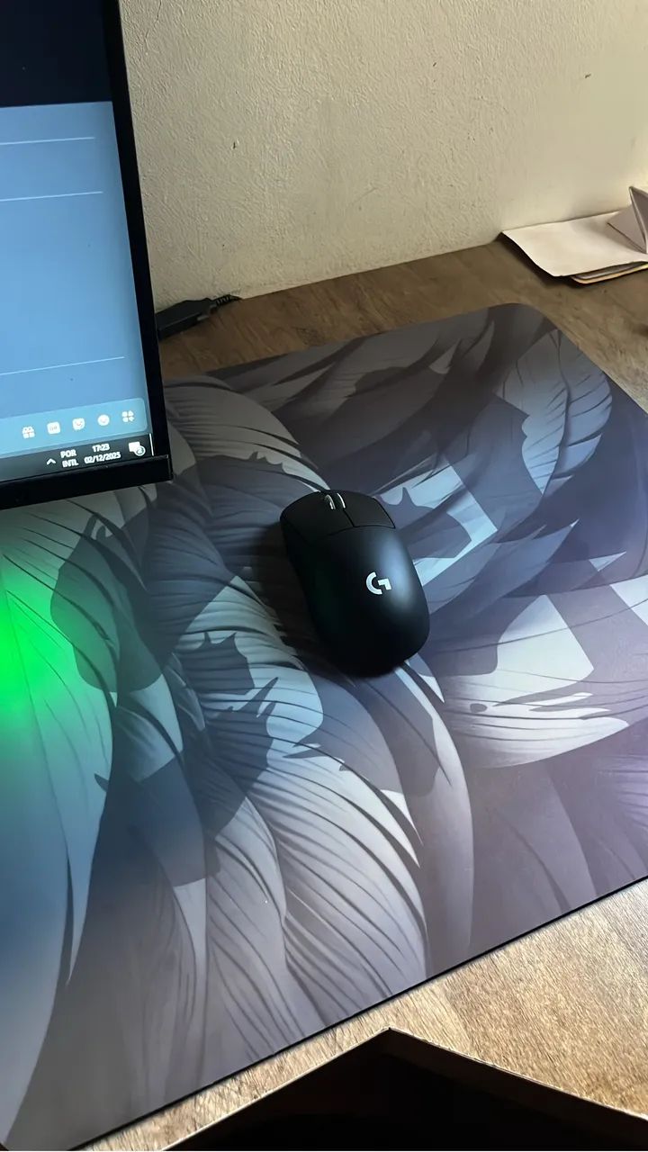 Mousepad Fantech Strikepad com Infusão de Vidro (1 mês de uso)