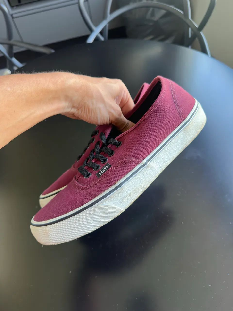 Tênis Vans Authentic Vinho - Tamanho 39 - ORIGINAL - Foto 2