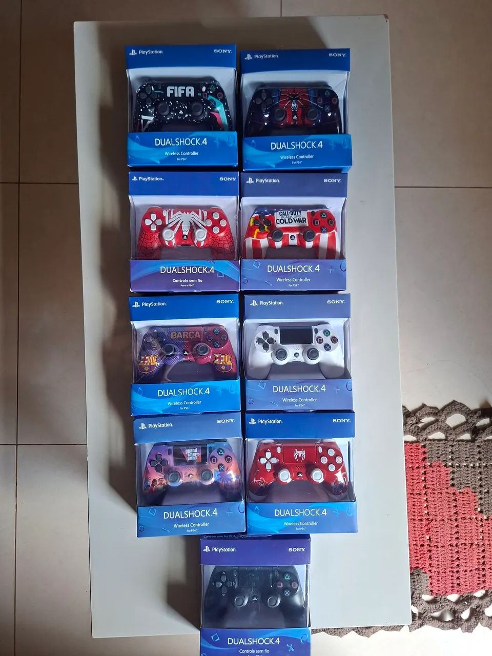 Controle de ps4 Bluetooth personalizado 